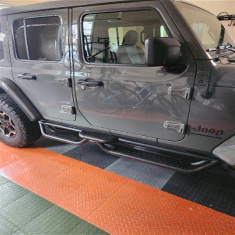 Jeep Wrangler/Gladiator OEM Side Steps |     Fit JK/JL/JT Rubicon/Sahara – Aluminum Running Boards