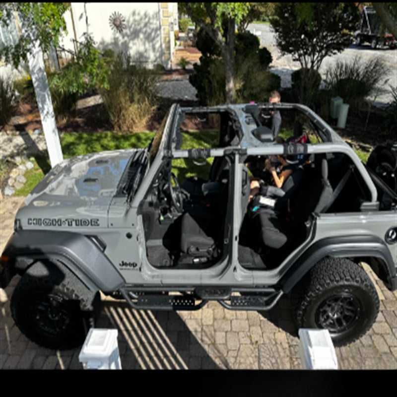 Jeep Wrangler/Gladiator OEM Side Steps |     Fit JK/JL/JT Rubicon/Sahara – Aluminum Running Boards