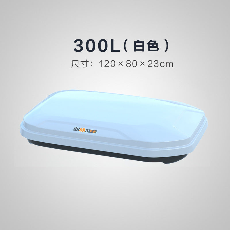 Ultra-Thin Roof Cargo Box |   Universal Car Top Storage – Waterproof Luggage Carrier for SUV