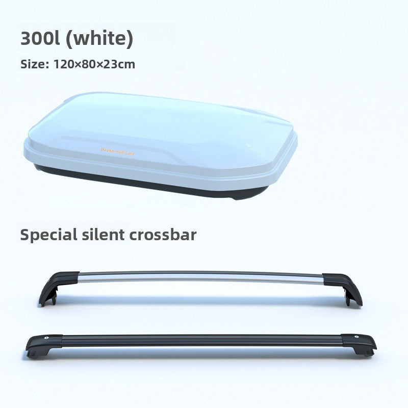 Ultra-Thin Roof Cargo Box |   Universal Car Top Storage – Waterproof Luggage Carrier for SUV