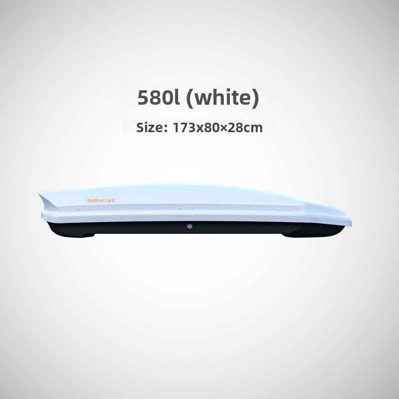 Ultra-Thin Roof Cargo Box |   Universal Car Top Storage – Waterproof Luggage Carrier for SUV
