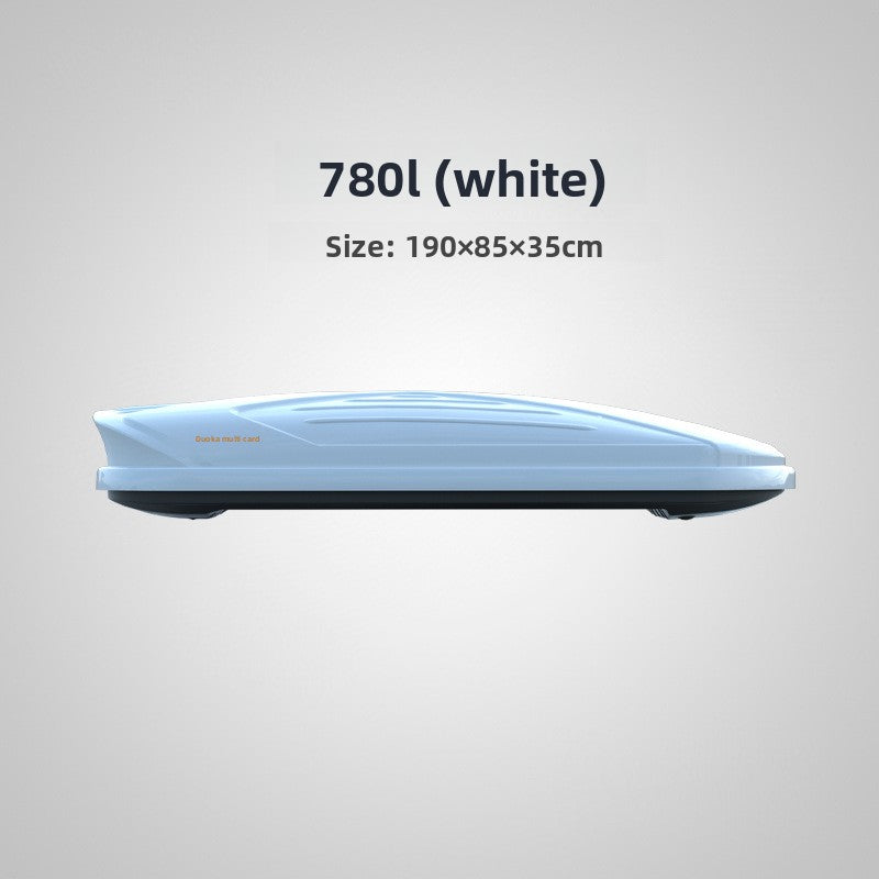 Ultra-Thin Roof Cargo Box |   Universal Car Top Storage – Waterproof Luggage Carrier for SUV