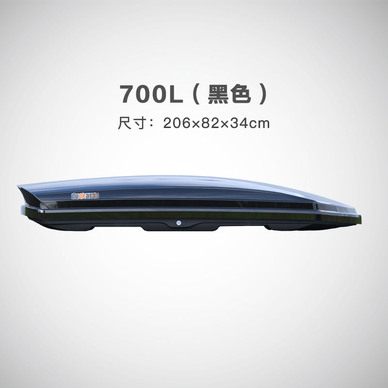 Ultra-Thin Roof Cargo Box |   Universal Car Top Storage – Waterproof Luggage Carrier for SUV