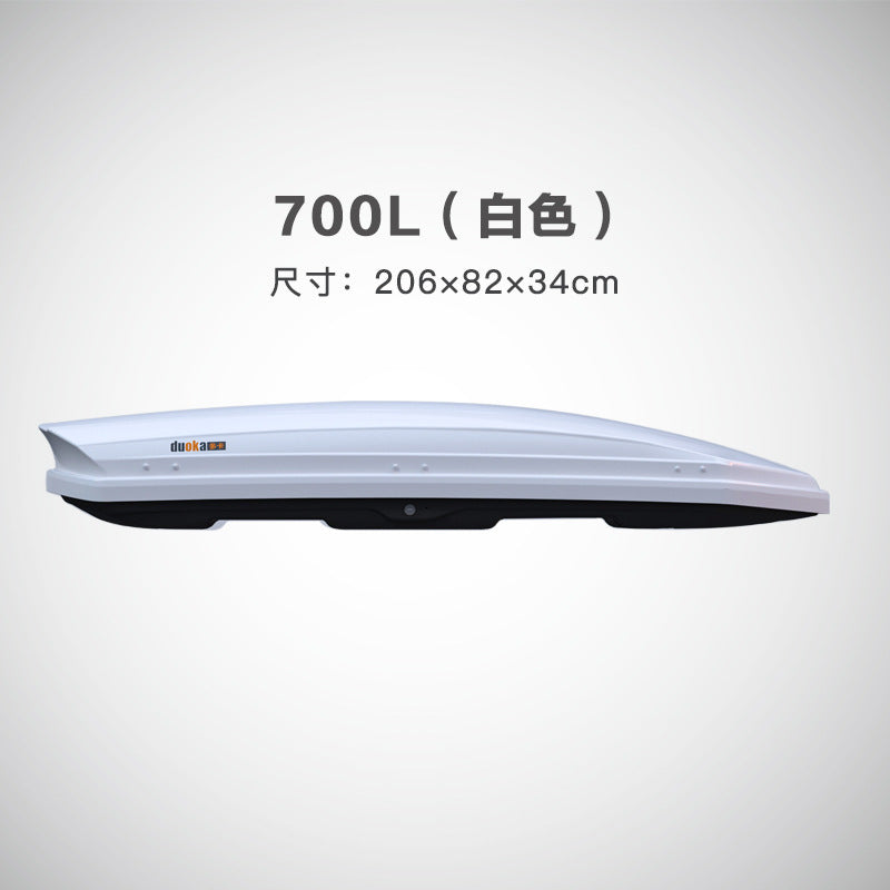 Ultra-Thin Roof Cargo Box |   Universal Car Top Storage – Waterproof Luggage Carrier for SUV