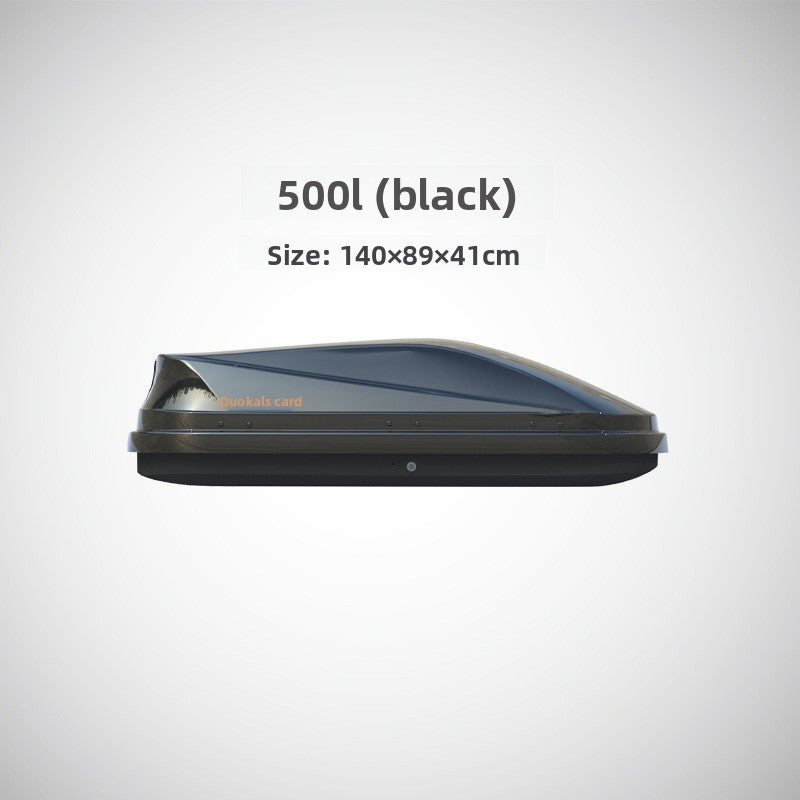 Ultra-Thin Roof Cargo Box |   Universal Car Top Storage – Waterproof Luggage Carrier for SUV