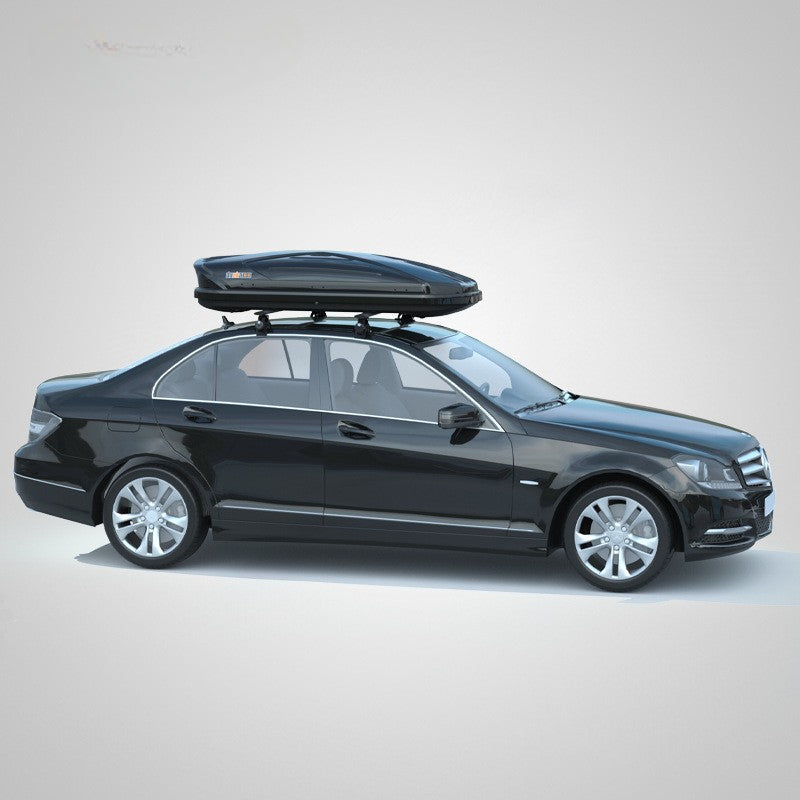 Ultra-Thin Roof Cargo Box |   Universal Car Top Storage – Waterproof Luggage Carrier for SUV
