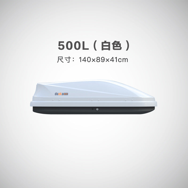 Ultra-Thin Roof Cargo Box |   Universal Car Top Storage – Waterproof Luggage Carrier for SUV