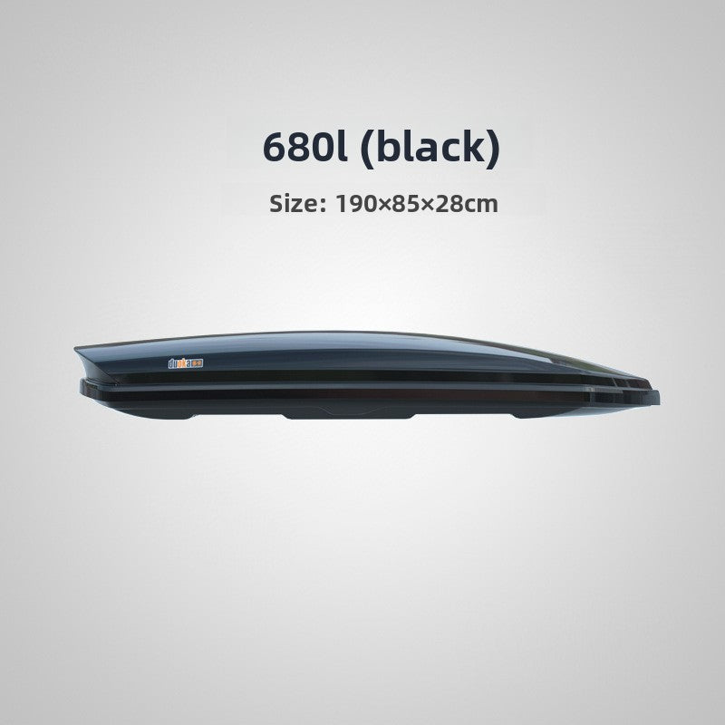 Ultra-Thin Roof Cargo Box |   Universal Car Top Storage – Waterproof Luggage Carrier for SUV