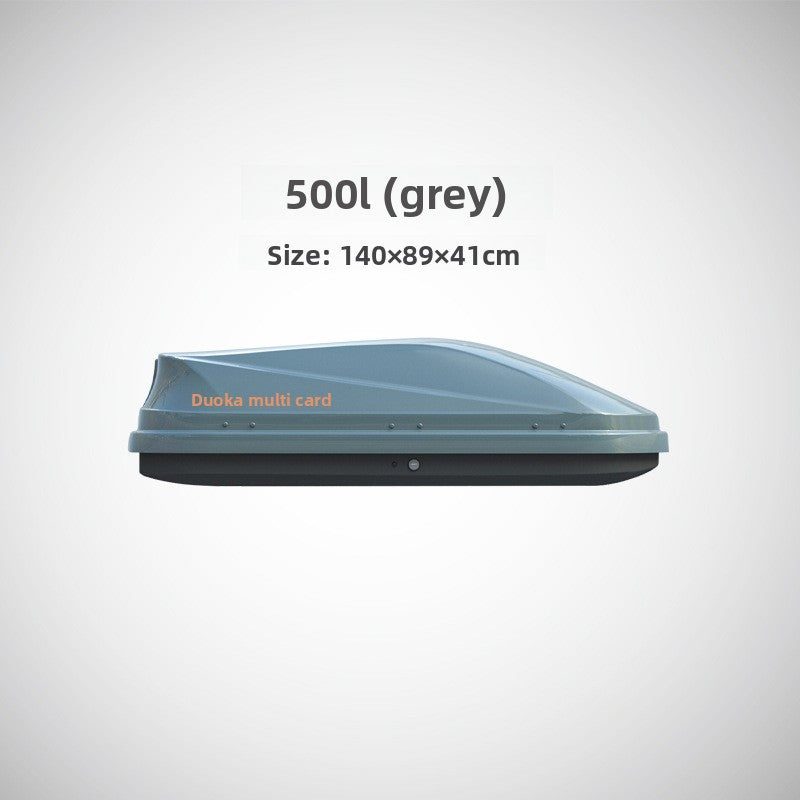 Ultra-Thin Roof Cargo Box |   Universal Car Top Storage – Waterproof Luggage Carrier for SUV