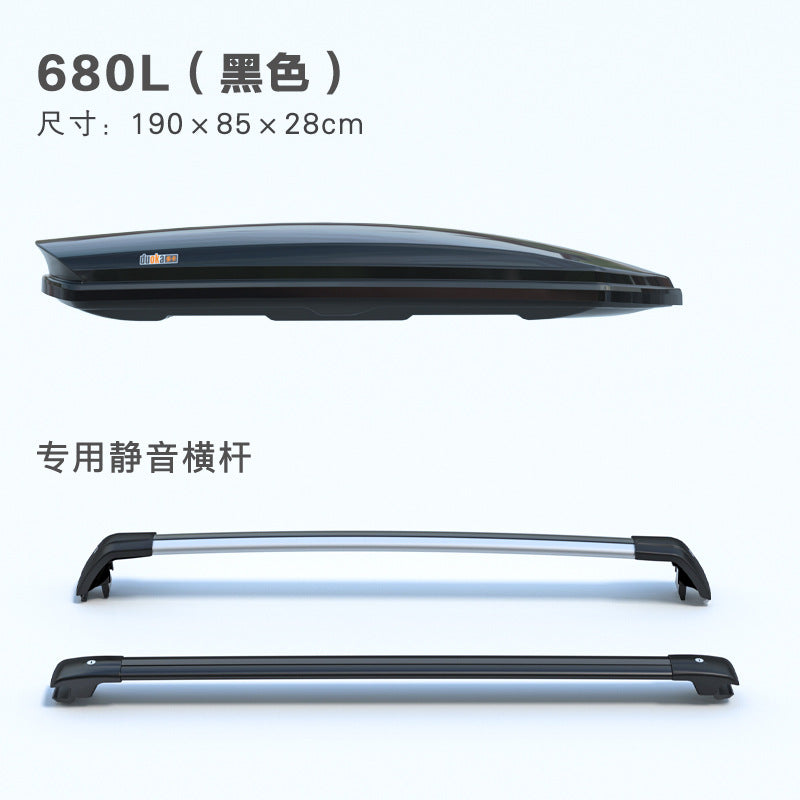 Ultra-Thin Roof Cargo Box |   Universal Car Top Storage – Waterproof Luggage Carrier for SUV