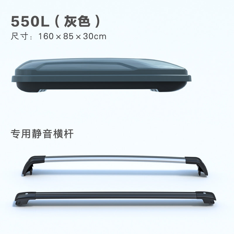 Ultra-Thin Roof Cargo Box |   Universal Car Top Storage – Waterproof Luggage Carrier for SUV