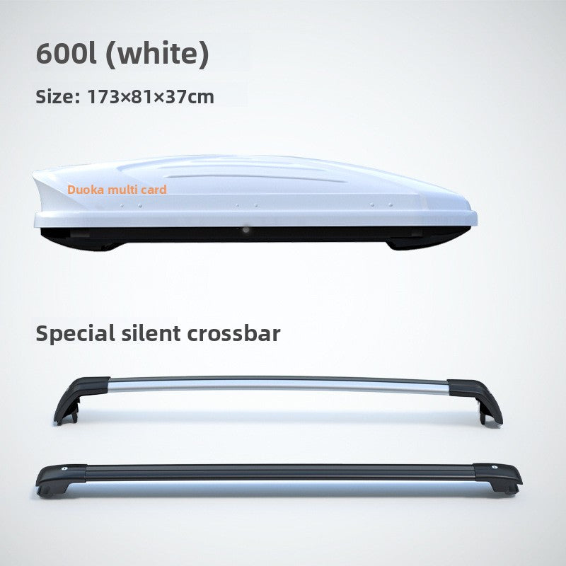 Ultra-Thin Roof Cargo Box |   Universal Car Top Storage – Waterproof Luggage Carrier for SUV
