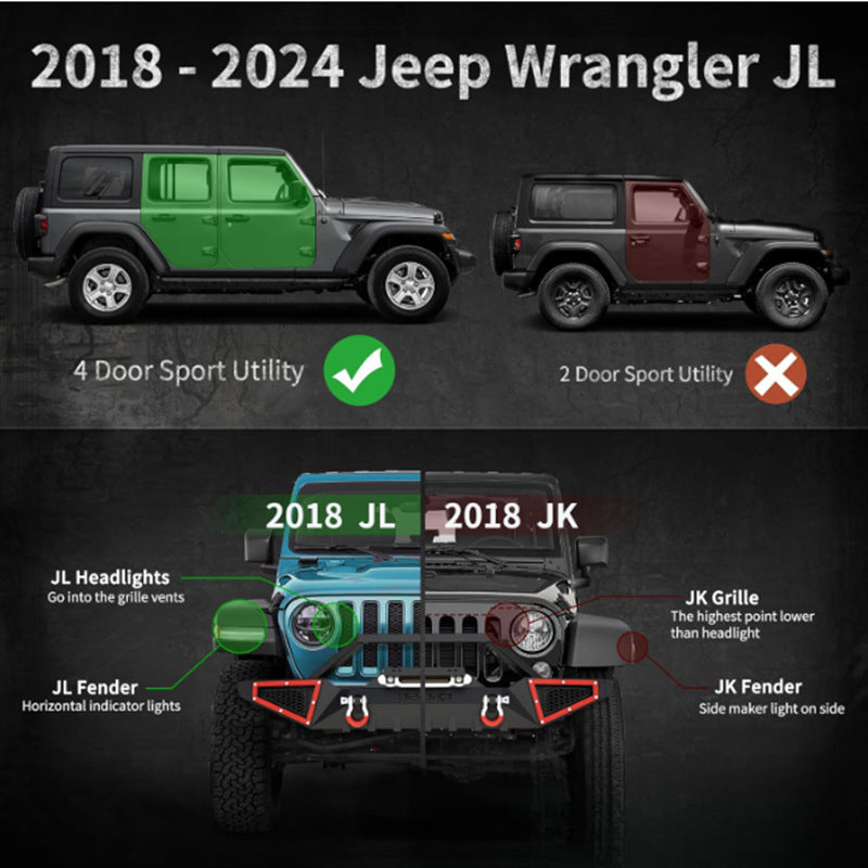 Jeep Wrangler/Gladiator OEM Side Steps |     Fit JK/JL/JT Rubicon/Sahara – Aluminum Running Boards
