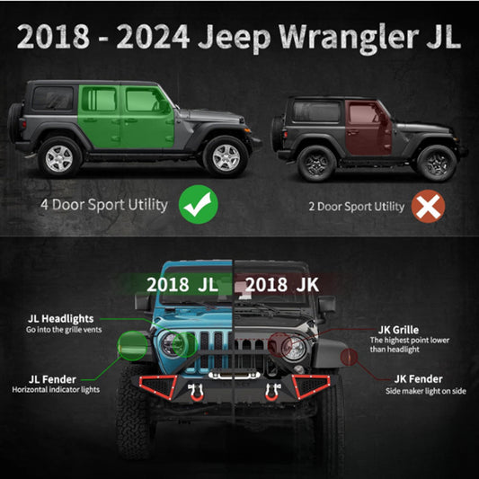 Jeep Wrangler/Gladiator OEM Side Steps |     Fit JK/JL/JT Rubicon/Sahara – Aluminum Running Boards