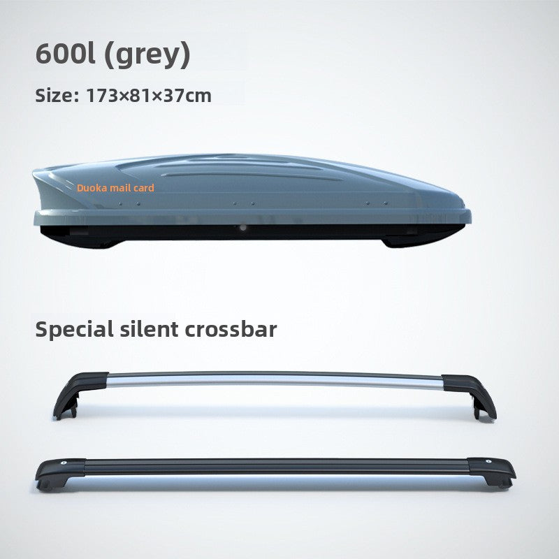 Ultra-Thin Roof Cargo Box |   Universal Car Top Storage – Waterproof Luggage Carrier for SUV
